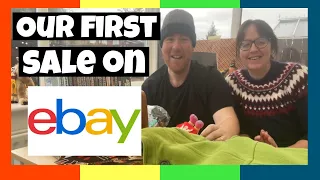 First Time Reselling on EBay | Charity Shops | We made Our First Sale!