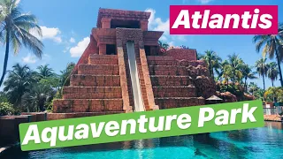 Atlantis Aquaventure Waterpark! | Paradise Island Bahamas | Tour & Slide POVs!