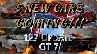 Gran Turismo 7 |⭐5 NEW⭐ 1. 27 Update CARS COMING!