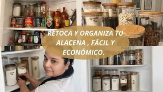 ORGANIZACIÓN DE ALACENA PEQUEÑA / PANTRY ORGANIZATION