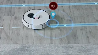 ROIDMI EVE Plus Robot Vacuum Cleaner with Smart Dust Collection 3 in1 Mop Cleaner for Mi Home APP