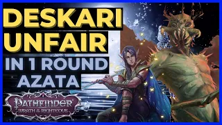 PATHFINDER: WOTR - DESKARI Demon Lord on Unfair in 1 Round - AZATA