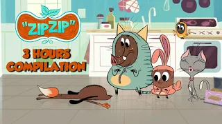 Zip Zip *Don't worry Washington!* 3 hours Season 1 - COMPILATION HD [Official] Cartoon for kids