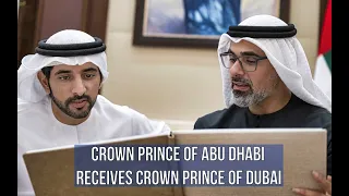 Sheikh Hamdan / فزاع FAZZA / Crown Prince of Abu Dhabi receives Crown Prince of Dubai.