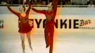 Linichuk & Karponosov Линичук и Карпоносов (URS) - 1979 World Figure Skating Chp,Free Dance(CAN CTV)