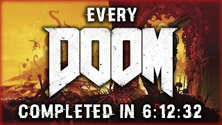 Every DOOM Game Completed in 6:12:32 (WORLD RECORD)