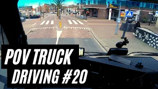 4K POV Truck Driving #20 - Mercedes Actros - Vlaardingen, Netherlands 🇳🇱