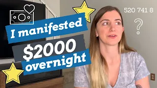 How I Manifested $2000 Overnight Using Grabovoi Numbers & The Law Of Attraction
