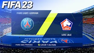 FIFA 23 - Paris Saint Germain vs. LOSC Lille | #PSGLOSC