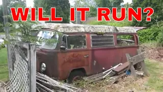 40 Years Later, Busted VW Bus Engine. Will It Run?