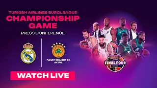 Turkish Airlines EuroLeague Final Four Championship Game Press Conference