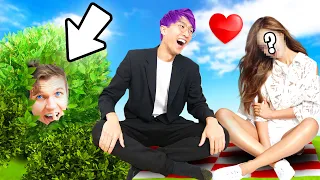 LankyBox SPYING ON JUSTIN'S DATE In Roblox?! (GOT CAUGHT! *ADOPT ME & ROYALE HIGH!*)