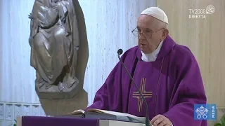 Papa Francesco, omelia a Santa Marta del 7 aprile 2020