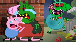 Mommy Pig Turns Into A Zombie ?? | Peppa Pig Funny Animation