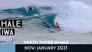 Surfing Haleiwa North Shore Hawaii 2020-2021 season,