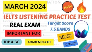 ielts listening practice test 2024 with answers | march 2024