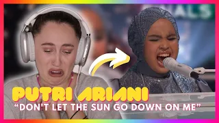 Putri Ariani "Don't Let The Sun Go Down On Me" | Mireia Estefano Reaction Video