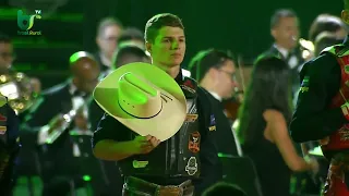 Abertura  da festa peão de Barretos 2023 pbr Brasil com orquestra 1° dia, primeiro dia barretos