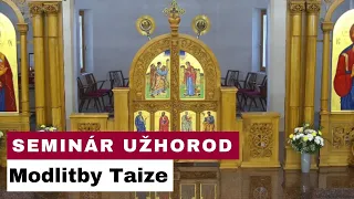 🎥 NAŽIVO: Kňazský seminár Užhorod - Modlitby Taize