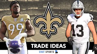 New Orleans Saints Trade Rumors Ft. Danielle Hunter, Pat Surtain, Hunter Renfrow | NFL Trade Buzz