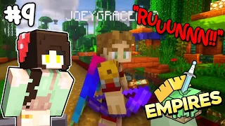 Empires SMP #9 | JOEY AND I ENCOUNTERED A DARK SPIRIT! | Shubble