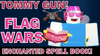 Tommy Gun & Enchanted Spell Book Flag Wars Valentines Event (Roblox Flag Wars Valentine Event)