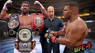 Mike Tyson vs. Anthony Joshua (EA sports UFC 4)