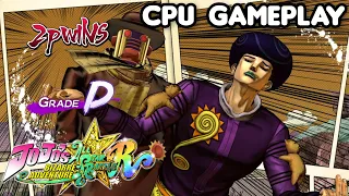 CPU Gameplay Tooru & Wonder Of U-JoJo's Bizarre Adventure All-Star Battle R (7th DLC Character)