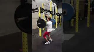 Jerk from the rack 120 kg