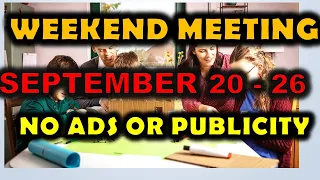 English weekend meeting 2021 (midweek meeting september 20-26)