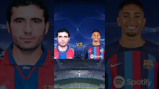 Hagi vs attacker fcsb, barca and real madrid