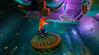 Crash Bandicoot N. Sane Trilogy Gameplay — Sewer or Later Level Playthrough