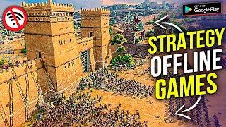Top 10 Best OFFLINE Strategy Games for Android & IOS 2023 | Strategy Games Android