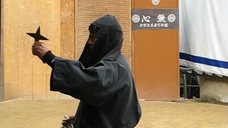 NINJA SHOW AT IGA UENO IN JAPAN