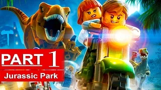 Lego Jurassic World Gameplay Walkthrough Part 1 [1080p HD] Jurassic Park 1 - No Commentary