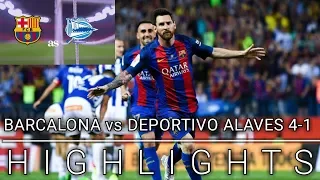 Barca vs D Alave (4-1) all goal extended highlight 2019