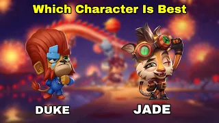 Which Character Is Best DUKE or JADE - Zooba | Suriyax YT