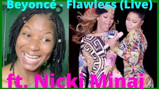 Beyoncé - Flawless (Remix) ft. Nicki Minaj (reaction)