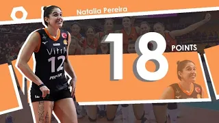Turkish Women's Volleyball League 2019- 2020 | Natalia Pereira (Eczacıbaşı VitrA) vs Beşiktaş HD