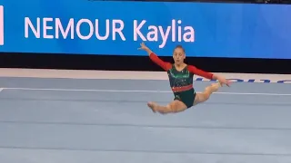 Kaylia Nemour 🇩🇿 - 12,700 Floor - Sol - World Championships 2023