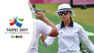 Song Yun Soo v Chen Yi-Hsuan – compound women’s gold final | Taipei 2017 Universiade