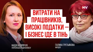 Пільги для підприємців скасують, тому що війна йде не 2 місяці – Галина Третьякова, Надія Бедричук