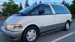 1997 Toyota ESTIMA Previa Supercharger 2TZ-FZE  21K.mi JDM RHD #vanlife #previa #toyota #rhdaily