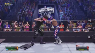 WWE 2K24 RAY MYSTERIO VS DIRTY DOMINIK MYSTERIO IN A TABLE MATCH