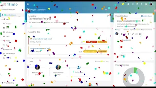 Leantime Project Dashboard Demo