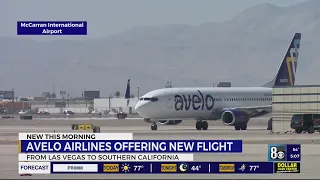 Avelo Airlines offering flights between Las Vegas and Burbank