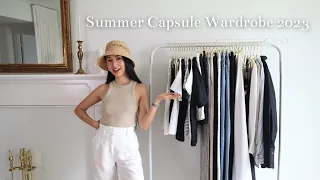 Summer Capsule Wardrobe 2023 | Minimal & Neutral Style