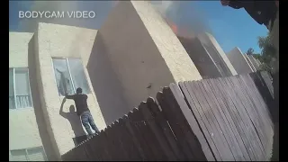 News Update: Bodycam shows dramatic rescue of two kids from burning Mesa apartment