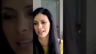MORENA BACCARIN DISCUSSING JOSS WHEDON ON SET