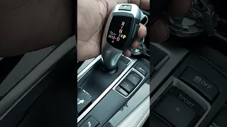 bmw car gear shift automatic